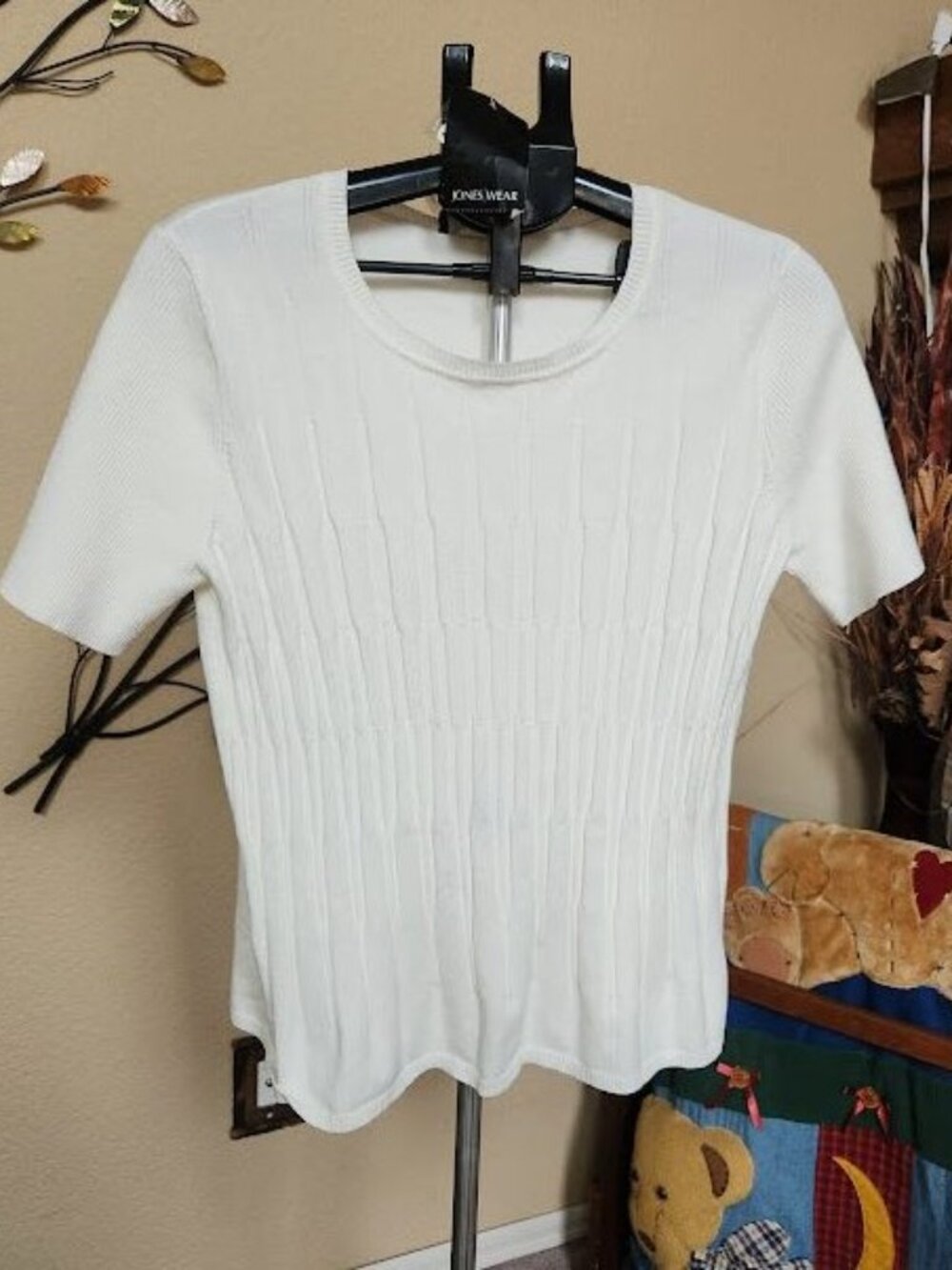 NWT Jones Wear sz XL ivory top